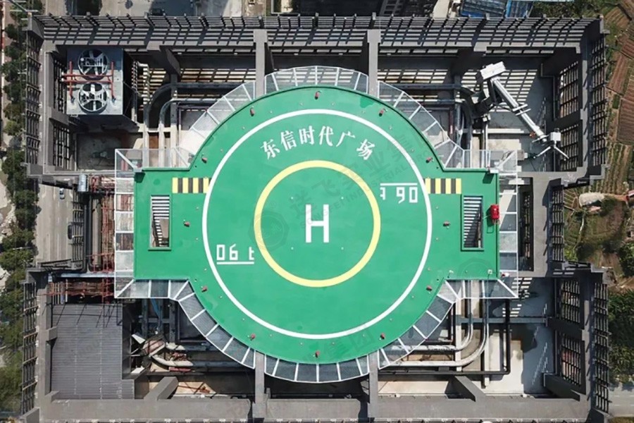 直升機(jī)停機(jī)坪機(jī)場(chǎng)標(biāo)志顏色是固定的嗎？都有哪些？